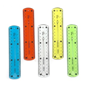 Reglas Rectas Flexibles de Plástico Transparente de 6 Pulgadas/15 cm, Reglas Blandas y Plegables, Resistentes a los Golpes, Aptas para la Escuela, el Hogar y la Oficina - Product Image 1