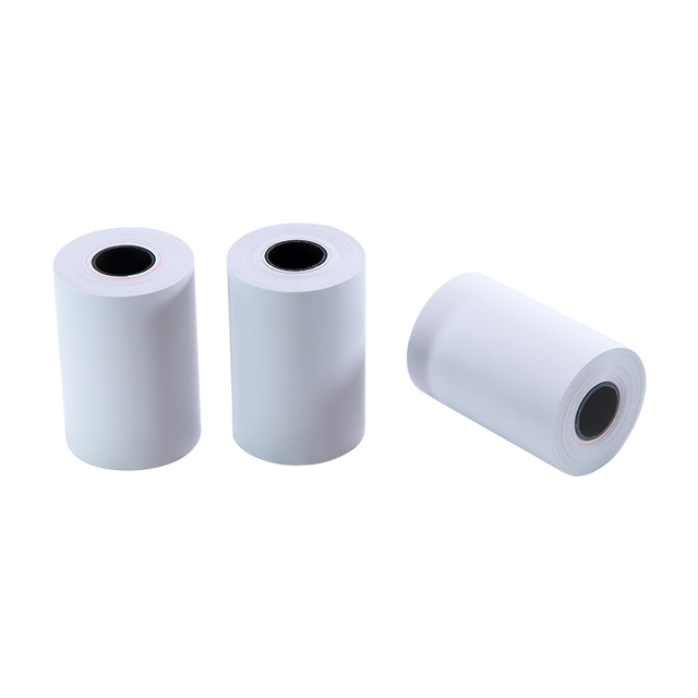 X 70mm Cascash Register Paperpaper Single Thermal Paper Rolls POS Machine ATM Machine Thermal Paper for Mini Printer Pure White