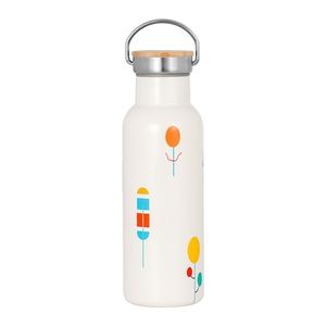 500ml Air Printing Cycling Sports Wide Mouth Double Wall Stainless Steel Vacuum <b>Flasks</b> Water <b>Bottle</b> - Product Image 4