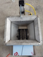 Machine à couper la pâte industrielle pneumatique en acier inoxydable 304, diviseuse et bouleuse de pâte entièrement automatique, 60-120 kg/h, pour pâte dure