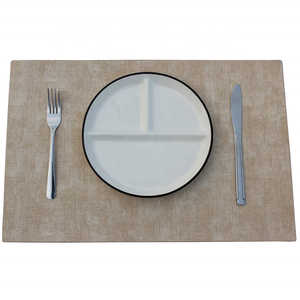 Wholesale YY <strong>Placemats</strong> Double Layer <strong>Marble</strong> Pu Leather Eco-Friendly Hot Proof Dinner <strong>Placemats</strong> 30x45cm (Black &amp; White) - Product Image 3