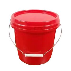 Seau en plastique coloré seau de lavage de voiture multi-usages alimentaire essence huile eau peinture recyclable - Product Image 1