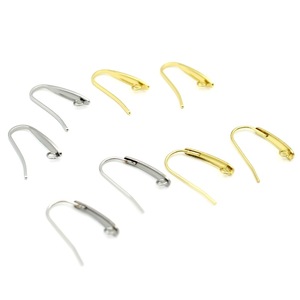 Stainless Steel U Shaped Ear <b>Hooks</b> For <b>Earring</b> Making Gold And Silver Color Jewelry Findings Components - Product Image 5