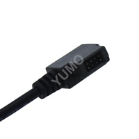 Cable USB APB-DUSB para Programación de PLC APB, Módulo de Cable para PLC, Kit de PLC, Carcasa de ABS para PLC