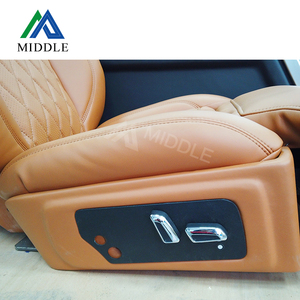 Ghế ngồi sau xe hơi bằng da đa chức năng, gấp gọn sang trọng, có hộp để đồ cho LC200 2008-2020, nâng cấp lên kiểu dáng <span class=keywords><strong>LX570</strong></span> <span class=keywords><strong>MBS</strong></span> 2020 - Product Image 4