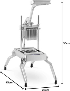 Rau cắt thương mại đa chức năng hành tây Slicer thép không gỉ Slicer Hướng dẫn sử dụng Slicer Heavy Duty Fry Cutter - Product Image 5