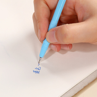 Stylo Gel Macaron en Gros, Design Frais et Mignon, Séchage Rapide, Sans Fuite d'Encre, Corps Antidérapant, Stylo Neutre pour Étudiants et Bureau