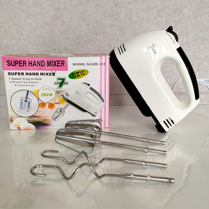Batidora de Huevos Eléctrica Portátil SKD, de Plástico PP, para Batir Leche, Crema y Hacer Batidos, Siete Velocidades, Mini Batidora de Alta Velocidad - Product Image 2