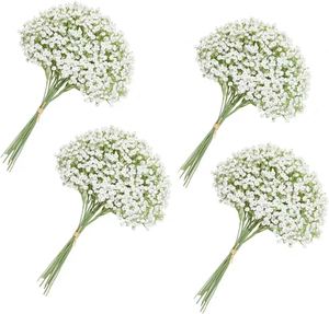 Flor Artificial de Tacto Real, Gypsophila de PVC de Alta Calidad para Decoraciones de Hogar y Bodas, Flores Simuladas - Product Image 1