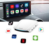 Ota Make - Reproductor Multimedia Inalámbrico Rápido para Automóvil Android, 128 GB, Caja de TV Carplay con Video, USB, HDMI, Caja de TV Inteligente para Automóvil, Módulo para Tiktok, Netflix