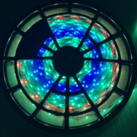 Lampu Strip LED RGB Zigzag 12V 30 LED/M IP65 untuk Papan Nama Huruf Iklan