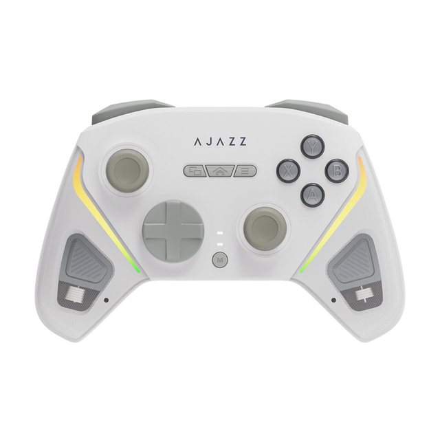 Ajazz GP100 Wireless Gaming Controller With Programmable Buttons Customizable Vibration Motor Gyro Sensor for PC Laptop Gamer