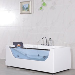 Bañera de hidromasaje para interiores y exteriores/bañera de spa, masaje, 2 parejas de vidrio, bañera de hidromasaje, <span class=keywords><strong>1</strong></span> pieza, diseño gráfico, Reversible moderno - Product Image 2