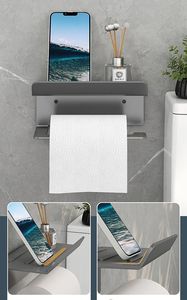 Portarrollos de Papel Higiénico de Acero al Carbono de Calidad, Soporte de Pared Sólido, Accesorios de Almacenamiento para Baño, Juego de Portarrollos de Papel Higiénico - Product Image 5