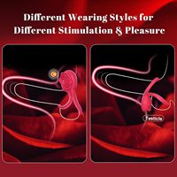 Masseur pelvien à anneau d'exercice de Kegel rechargeable à 10 modes pour le stimulateur musculaire de la santé de la prostate pour hommes pour le massage du corps
