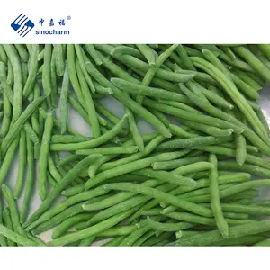 Sinocharm BRC A haricot vert IQF approuvé prix de gros haricot vert congelé entier