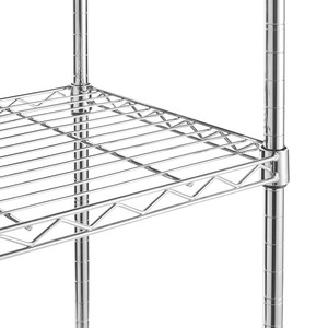 Großhandel Schwerlast-Chrom-Drahtregalsystem - Umweltfreundliche, Verstellbare Mehrzweck-Aufbewahrung für Haushaltsgegenstände & Getränke - Product Image 5