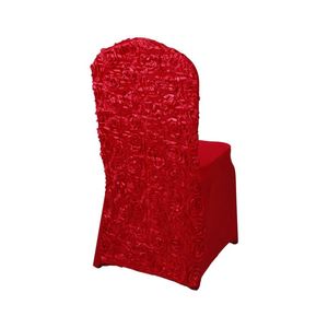 Funda de Silla Nueva con Diseño de Rosas, Colores Sólidos, Simple, Elegante y Romántica, para Interiores - Product Image 1
