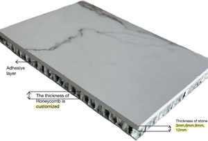 CE Certification Custom Size Polished Marble Backing <strong>Aluminum</strong> <strong>Honeycomb</strong> <strong>Panel</strong> Wall/Flooring Decor CompositeSlab.Marble Products - Product Image 5