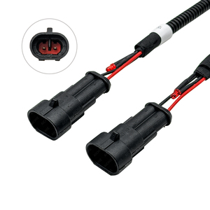 Endüstriyel solenoid valf otomatik bağlantı fişi bağlantısı yüksek kaliteli üreticisi kablo tel düzeneği - Product Image 2