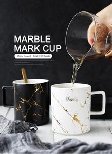¡Novedad de <span class=keywords><strong>2019</strong></span>! taza de café de mármol Taza de cerámica - Product Image 5
