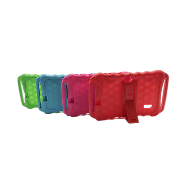 New Design Professional 7inch Multi-Colors Tablet Case Soft Silicone Cover for Tablet Tablet Stand Case