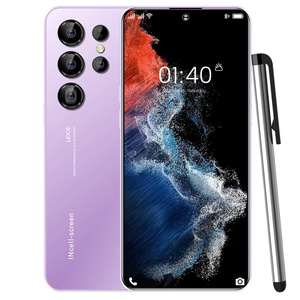 Venta al por mayor <span class=keywords><strong>S21U</strong></span> y S23U Smartphones Quad Core con huella dactilar e identificación facial Conectividad LTE Resolución de pantalla HD 3G y 4G - Product Image 3