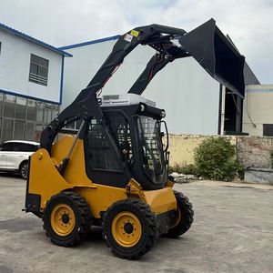 Mini Skid Steer <span class=keywords><strong>Loader</strong></span> dengan Yanmar Perkins keandalan mesin dan efisiensi untuk pekerjaan konstruksi tugas berat garansi 1 tahun - Product Image 3