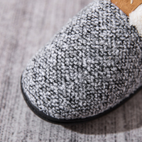 Chaussons d'intérieur tendance en fourrure douce et confortable pour femme, en mousse à mémoire de forme, chauds pour l'automne et l'hiver, vente en gros
