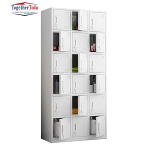 Armoire de classement ignifuge en acier écologique à 18 portes Together Toda Modern pour la maison, le bureau, l'école, la salle de sport et l'usage commercial - Product Image 5