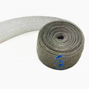 Cinta de malla de cobre estañado de punto electrolítico con blindaje EMI <span class=keywords><strong>RFI</strong></span> de 25/22mm - Product Image 1