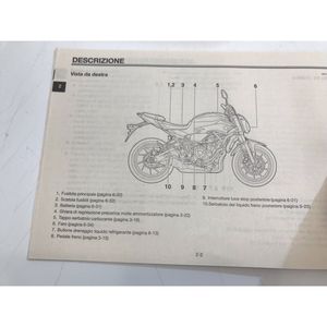 Manuale di utilizzo e guida all'assistenza tecnica per motociclette Yamaha MT07 MF07A, per i modelli MT 07 - Product Image 4