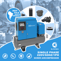 Olymtech – compresseur d'air à vis rotative 4kw, compresseur d'air à vis de haute qualité, Machine 3kw compresseur d'air à vis