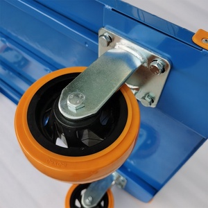 1.1 Ton <span class=keywords><strong>Platform</strong></span> baja besar truk tangan 1100kg <span class=keywords><strong>Platform</strong></span> lipat baja troli tangan - Product Image 3