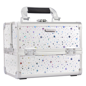 Portable <b>Makeup</b> Organizer <b>Case</b> Cosmetic Box Make Up Box Traveling Cosmetic Storage <b>Cases</b> with Locking Nail Tool Box Jewelry <b>Case</b> - Product Image 1