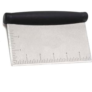 Multi-Purpose Stainless Steel Bench Dough Scraper for Baking - Product Image 1