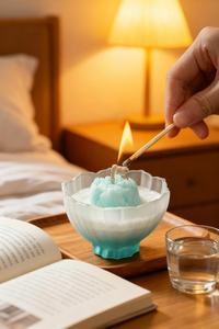Bougies parfumées BILA en cire végétale mélangée, faites à la main, longue durée (25 heures), écologiques, pour les fêtes - Product Image 6