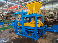Machine de fabrication de briques de pavage haute capacité Qt3-15 Qgm grand ciment hydraulique Machine de fabrication de briques ensemble complet automatique à vendre