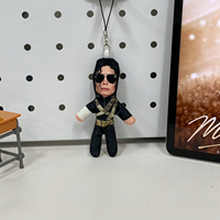 Nouvelles 6 figurines de cosplay Michael Jackson de 10 cm, en peluche, articulées, pour décoration de chambre, cadeau