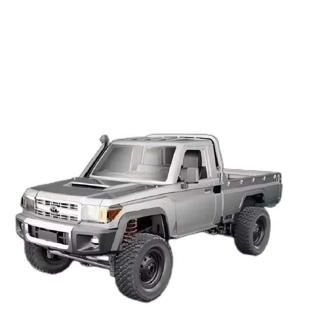 MN82 Kids Electric Offroad Cars 1/12 4WD RC Diecast Toys Truck 4X4 2.4G RTR Radio Control Crawler with LED Lights