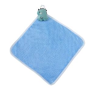 かわいい子供用吊り下げフルーツタオル吸収性コーラルフリースクマおもちゃハンドギフト洗えるテクニック箱入りABSハンドタオル - Product Image 1