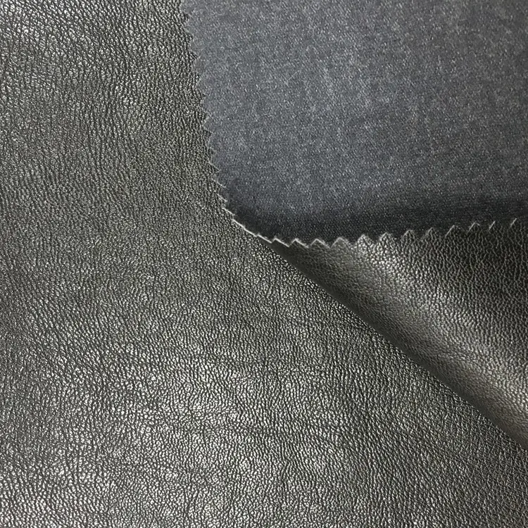 Latest design Suede Pattern Garment PU Leather For Clothing Dress