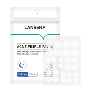 LANBENA Patchs invisibles pour l'acné, patchs cicatrisants pour boutons, patchs brillants pour la nuit - Product Image 1