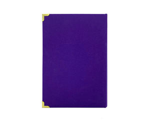 Porta Menús de Lino Morado con Anillas, Formato A4, para Restaurante - Product Image 5