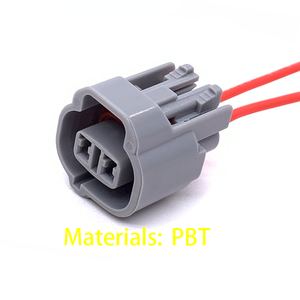 自動2ピンフォグライトランプソケット逆プラグ付き女性コネクタワイヤーハーネスPBT絶縁6189-0031自動車用 - Product Image 2
