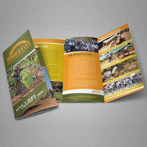 Brochure tri-pliante personnalisée imprimée en <span class=keywords><strong>couleur</strong></span> <span class=keywords><strong>A4</strong></span> pour les organisations caritatives et les groupes non-profit - Product Image 1