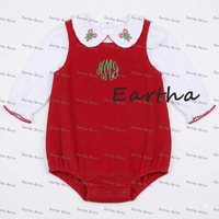 Tenues de Noël pour enfants, ensembles assortis pour la famille, robes rouges de fête pour bébés filles, ensembles de vêtements pour garçons, logo personnalisé, ensembles de vêtements pour filles