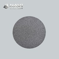NAVI Titanium MOQ Rendah, Penyedia untuk Peralatan Medis, Filter Bubuk Logam Sinter, Cakram Filter Baja Tahan Karat Sinter