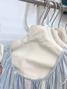 Housse de cintre en coton avec impression de logo personnalisé CH, housse de cintre en tissu écologique en toile pour vêtements - Product Image 6