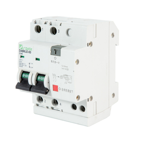 מפסק זרם דליפה מיניאטורי RCBO איכותי DAB6LE-63 400V 2P+N <span class=keywords><strong>63A</strong></span> 30mA ELCB - Product Image 1
